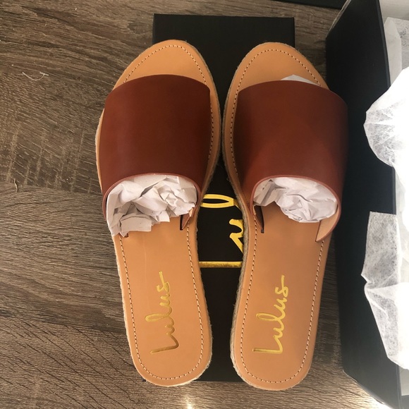 Lulus marnie espadrille slide sandals - Picture 3 of 3